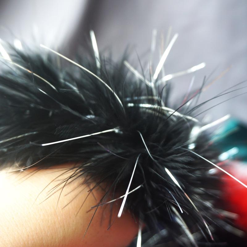 Colorful Turkey Feather Strips for Crafts and Decorations