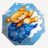 1PC Bear Cloud Umbrella-8-Rib Reinforced, Automatic Open, Lightweight & Durable, Fashion Accessory for Outdoor, J0407