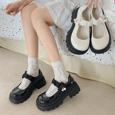 Милые кожаные туфли в стиле Sweet Lolita, летние и осенние, корейская версия, легкие, с открытым подъемом, нескользящие, для верхней одежды, юбок, туфли Мэри Джейн