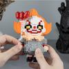 Крошечные частицы собранные строительные блоки игрушки пазл мультфильм серия Хэллоуин волшебная ночь смерть клоун собранные персонажи