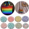 Свободные шарики-разделительные бусины Горячие DIY Ожерелье Браслет ручной работы 40 шт./20 шт. Популярные акриловые круглые бусины ярких цветов 8/10 мм для изготовления ювелирных изделий Новые бусины