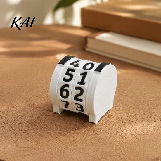 3D Printed Rotational Counter Counter, 2-Digit Wheel Manual Rotary Desktop Game Score Tracker Life Tool for Board Card