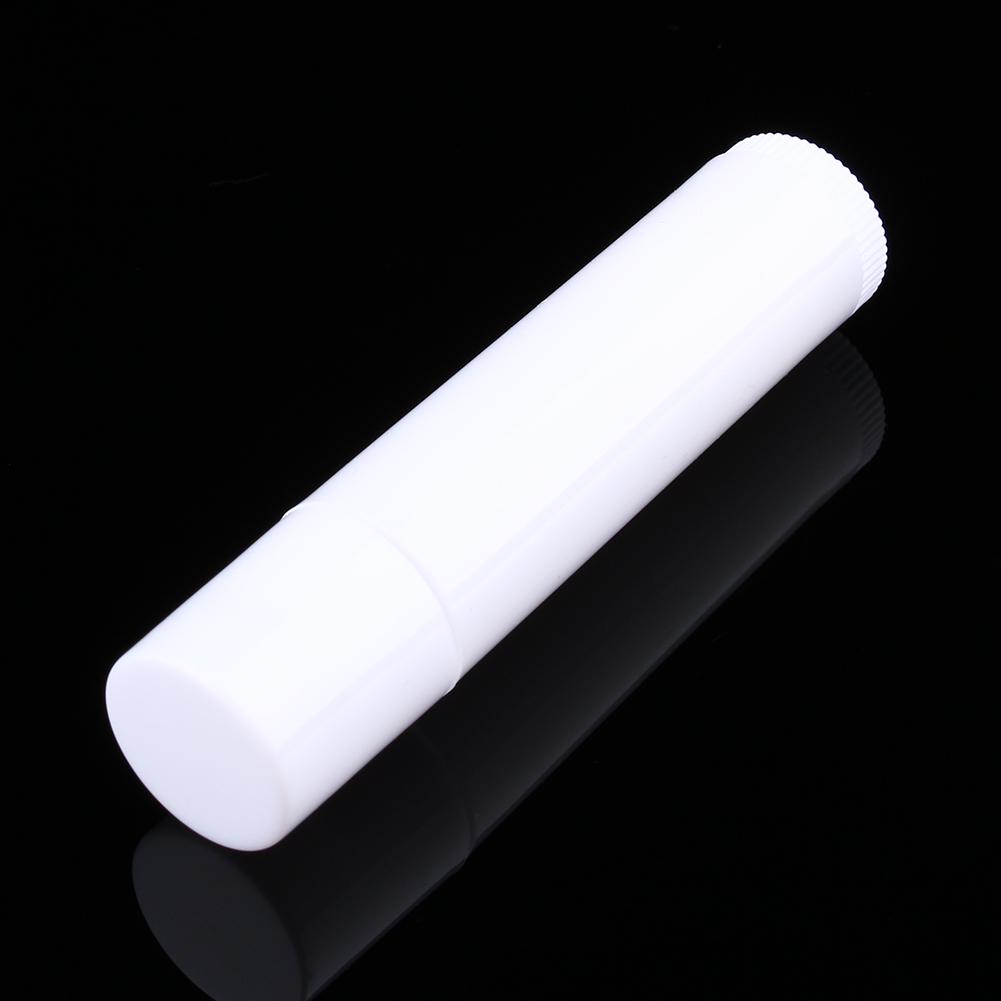 Lot 100PCS 5ml Clear Black White Empty Lipstick Lip Balm Container Tube