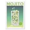 Мультфильм фруктовый сок Мохито Апероль Spritz плакаты и принт Сангрия Напиток Негрони Коктейль Холст Картина Клуб Бар Декор магазина