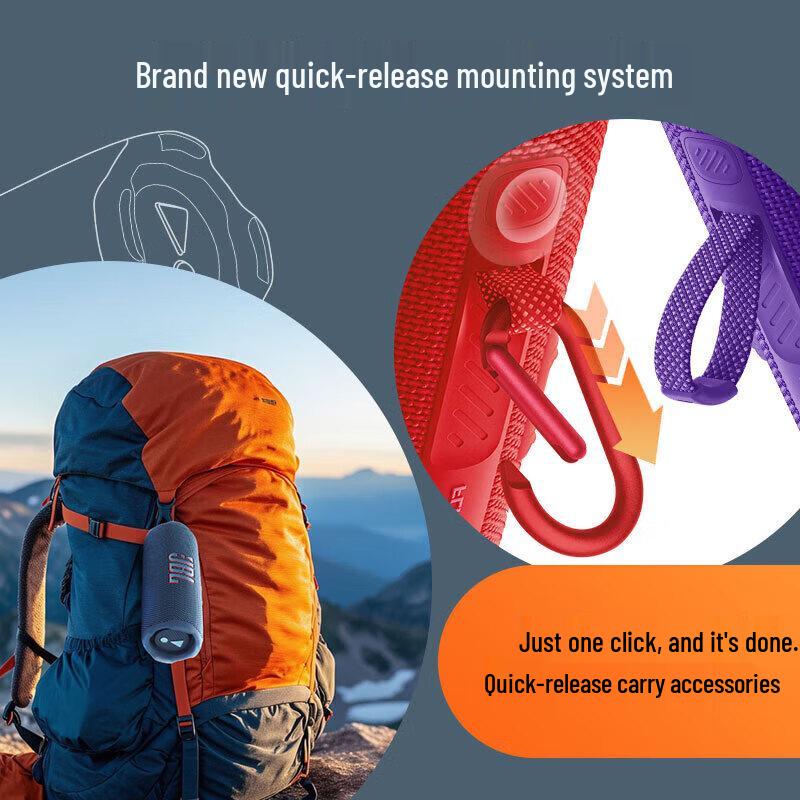 JBL Портативная Bluetooth-колонка Flip 7, штекер CN (адаптер в комплекте)