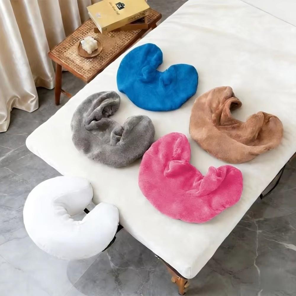 Reusable U-shape Pillow Covers Beauty Tools Pillow Support Cover for Spa Salon