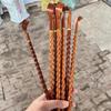 Скребок для спины из красного сандала с мелкими листьями