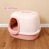 Закрытый туалет-домик для кошек с длинным проходом, Litter-proof, Товары для чистки домашних животных, Аксессуары для дезодорации, Поддоны