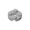 Small Particle Moc Blocks 2x2 Round Plate with Axle Hole - Compatible with Lego 4032