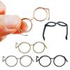 Lensless Doll Glasses Iron Wire Baby Toy Fashion Eyeglass Frame  Doll