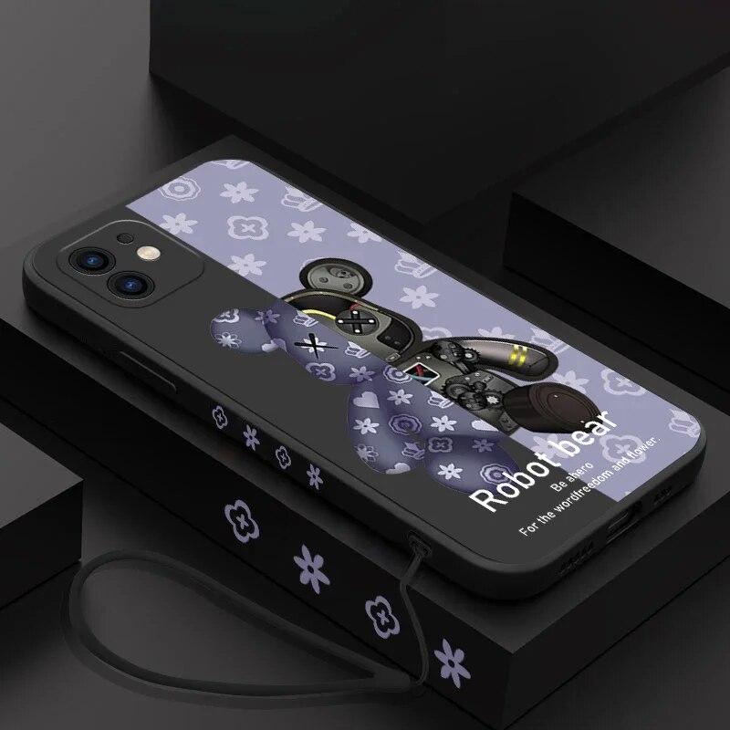 Мягкий модный телефон для Iphone Plus Pro Mini Max 11 12 7 6s 14X13 XR XS 6 8, прямой мягкий чехол из ТПУ