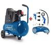 Horizontal Air Compressor HC30o - 24L - 110 W - 8 Bars (Comes with a Set of 13 Accessories)