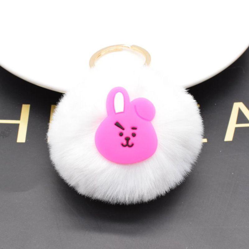 Брелок-пушистик Bts Kpop Bts Bangtan Boys Чимин Джин Чонгук Джей-Хоуп Подвеска Подарок для фанатов