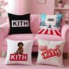 Классический логотип K-KITH Наволочка Удобная Двусторонняя Наволочка Идеально для Автомобиля Дивана Спальни и Не Только