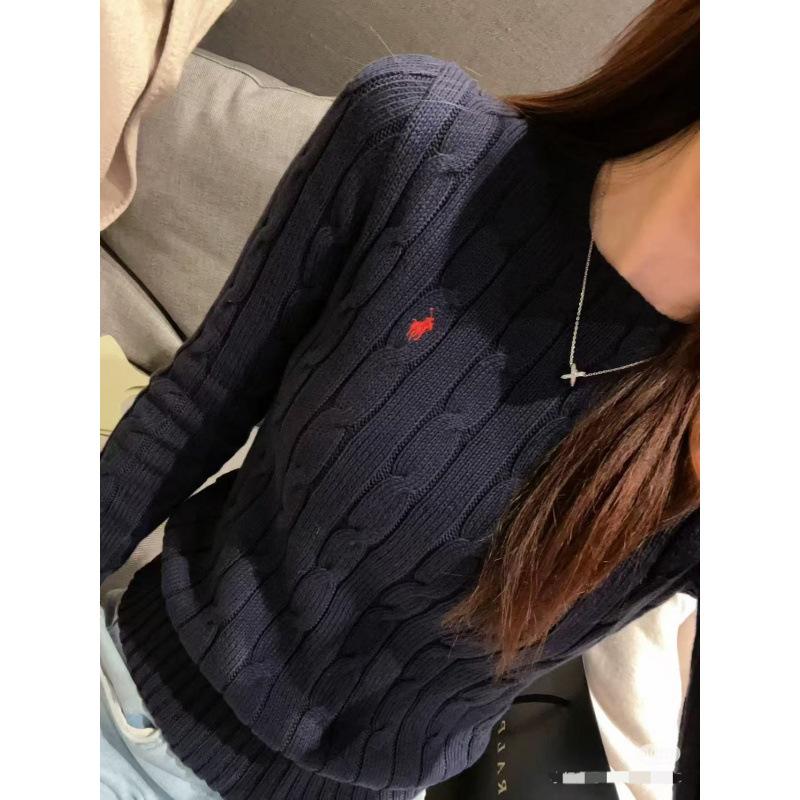 Пуловер с круглым вырезом EastRogue для пар на осень и зиму, шерстяной свитер крупной вязки «косы», модный и универсальный.