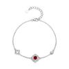 Natural stone jewelry s925 sterling silver bracelet women's retro court carving gold craftsmanship does not fade accessories women's fashion gifts