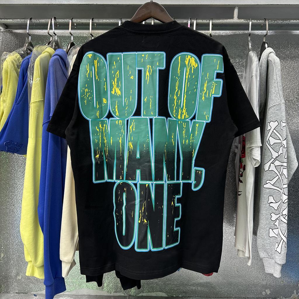 Godspeed American High Street Loose Teen Couple Crew Neck Pullover Casual Commuter ins Short Sleeves