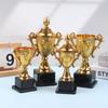 Gold Small Prize Cup Plastic Model Winner Award Trophy Toy Awards Trophy  School Rewarding Supply