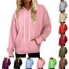 Hoodies For Women Oversized Winter Plush Cute Sweatshirts Pullover Trendy Fall Winter Clothes