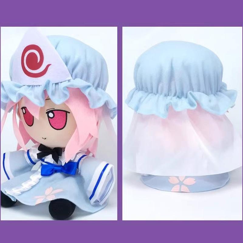 Плюшевая игрушка Saigyouji Yuyuko Fumo Проект Touhou Мягкая фигурка Плюшевые Игрушки Кавайный Подарок Для Детей Фанатов День Рождения Рождество