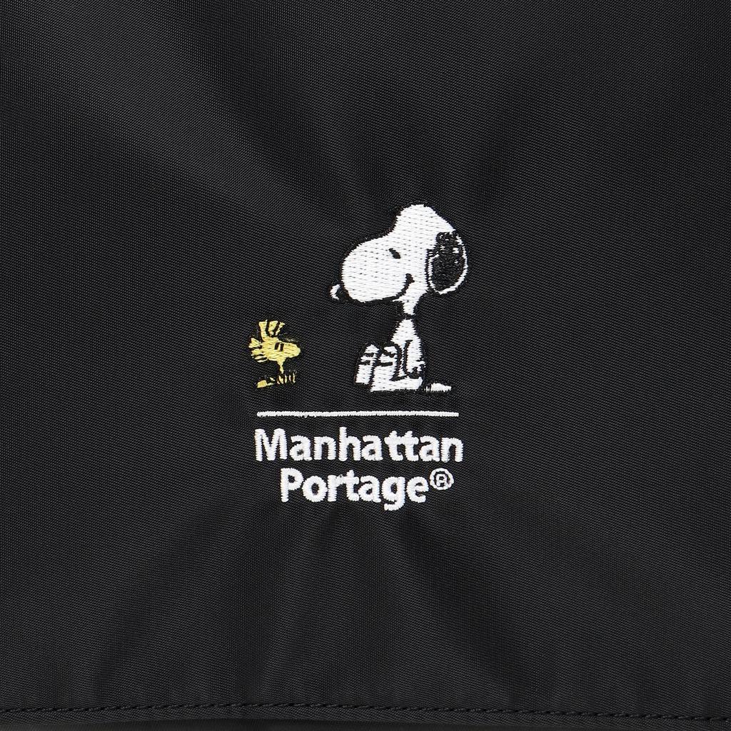 Оригинальная сумка через плечо MP1360PEANUTSFW24 Whitestone Tote Bag PEANUTS FW2024 Black [Manhattan Portage] [Официальный]