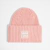 BIMBA Y LOLA [23FW] BIMBA Y LOLA Pink Logo Knit Beanie B236AIH009PKB