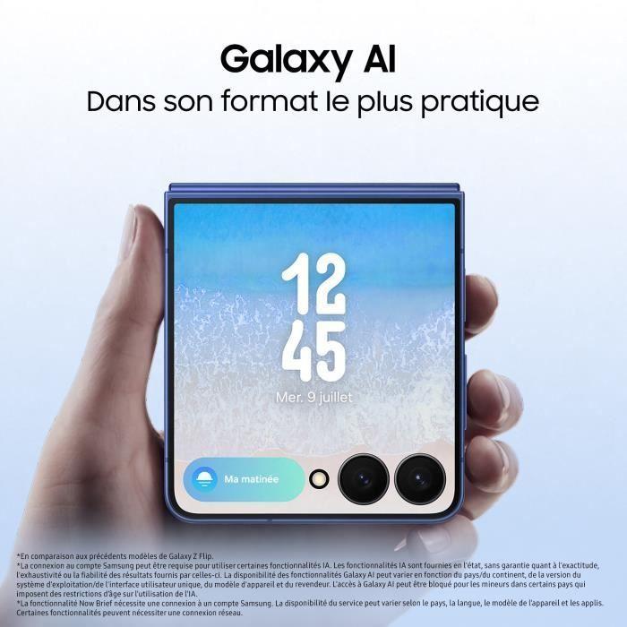 Samsung Galaxy Z Flip7 5G Smartphone 256 Go Bleu nuit - Very good condition