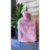 Powder Pink Plush Hot Water Bag
