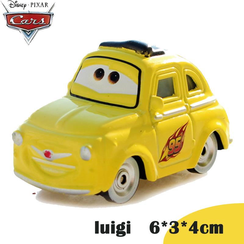 Disney Pixar Тачки 2 Крутая гоночная команда Серия DJ Слизняк Агент Буст Литая модель Отличные игрушки Машина Мальчик Новогодний подарок
