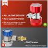 1 Pair R134A H/L Freon Auto Car Quick Coupler Connector Adapters For Air Conditioning Refrigerant Adjustable Manifold Gauge