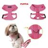 Harnais - Puppia - Rose - Taille L - 100% Polyester - Réglable Et Confortable