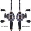 SOUGAYILANG Baitcaster Fishing Reels 11+1BB Carbon Fiber Drag Carp Reel Left/Right Hand Fishing Reels Bass Fishing Tackle