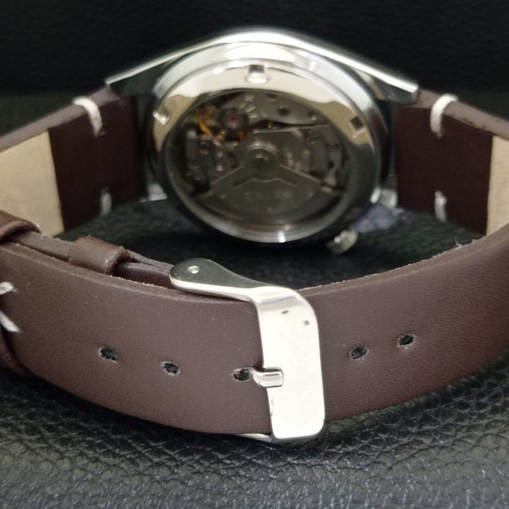 AUTOMATIC VINTAGE REFURBISHED SEIKO 5 6309A JAPAN MENS RED DIAL WATCH A441144-9 Sk-a441144-1