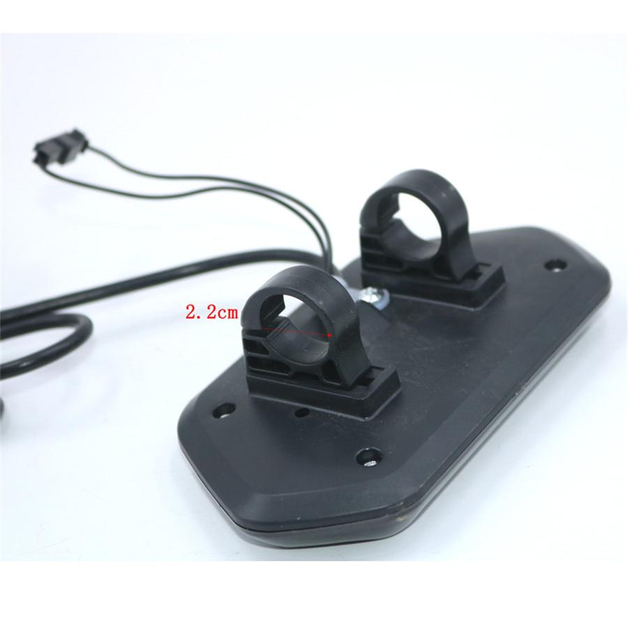 36V 48V 60V Electric Bicycle LCD Display w/Speed Meter Indicate Battery Voltage