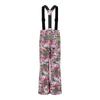 Childrens/Kids Pow Leopard Print Ski Trousers