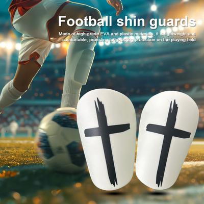 1 Pair Soccer Shin Guards Miniature Shock-Absorbing Lightweight Small Shin Guards Protective Mini Shin Guards
