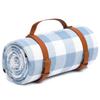 Waterproof garden picnic blanket 200x200 cm - blue