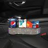 Автомобильное сиденье Gap Crevice Storage Box Crystal Drink Cup Gap Holder Organizer Phone Cup Bottle Holder Bling Car Accessories for Woman