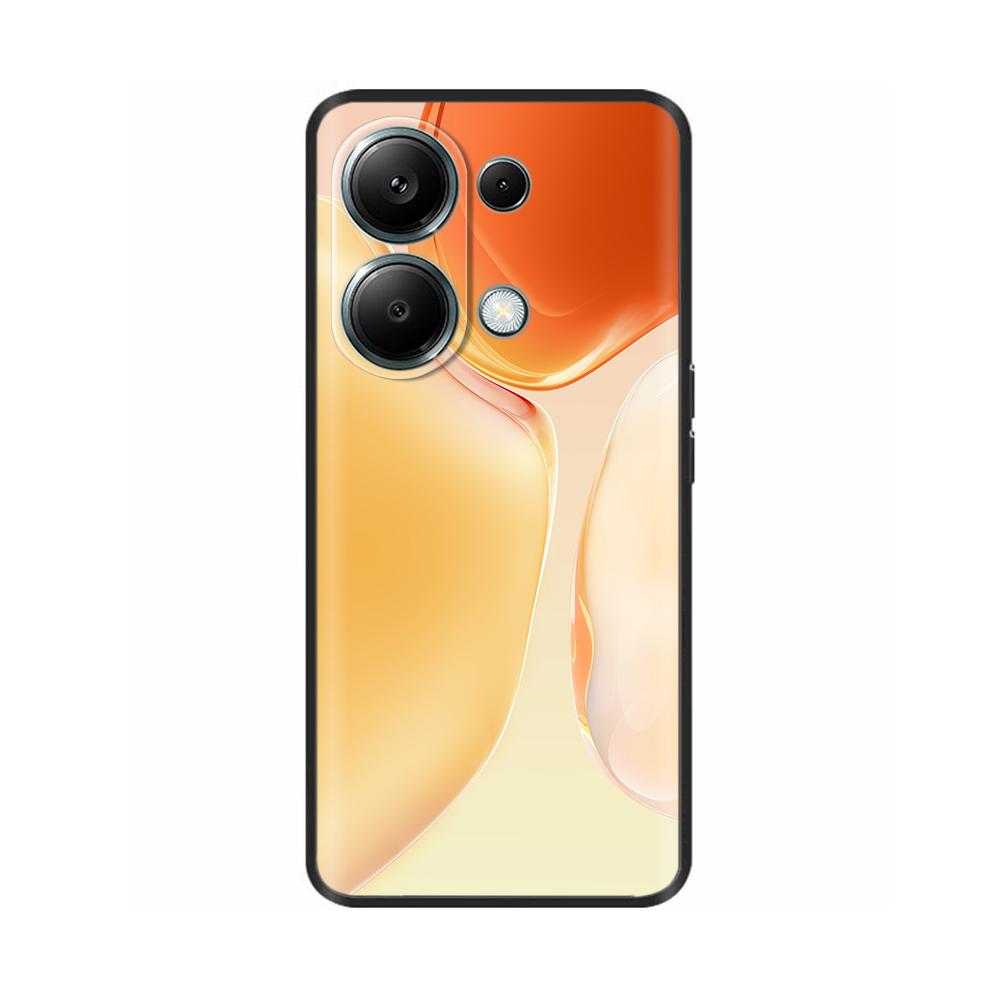 Для Xiaomi Poco M6 Pro Чехол Ударопрочный Силиконовый Крашеный Мягкий Чехол для Телефона Для Xiaomi Poco M6 Чехлы Для Xiaomi PocoM6 Pro Fundas