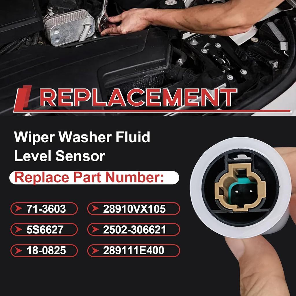 ZOKYUYS® Windshield Washer Fluid Sensor Compatible with Nissan Infiniti 350Z 370Z Altima Murano Frontier Xterra Q40 Q50 Q60 EX35 FX35 G20 J30 M35