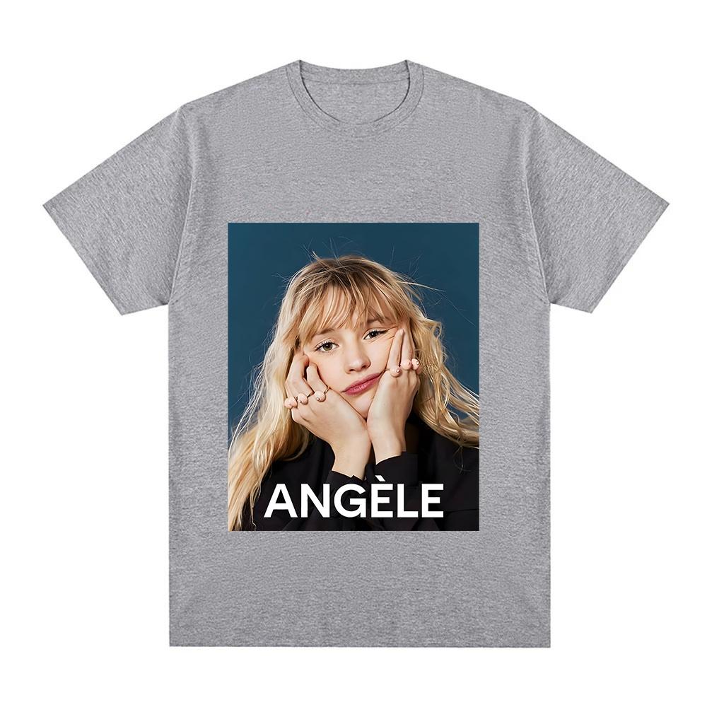 Angele Van Laeken T-Shirt Graphic Printing Tops Summer Classic Clothing Comfortable O-neck Cotton Tees