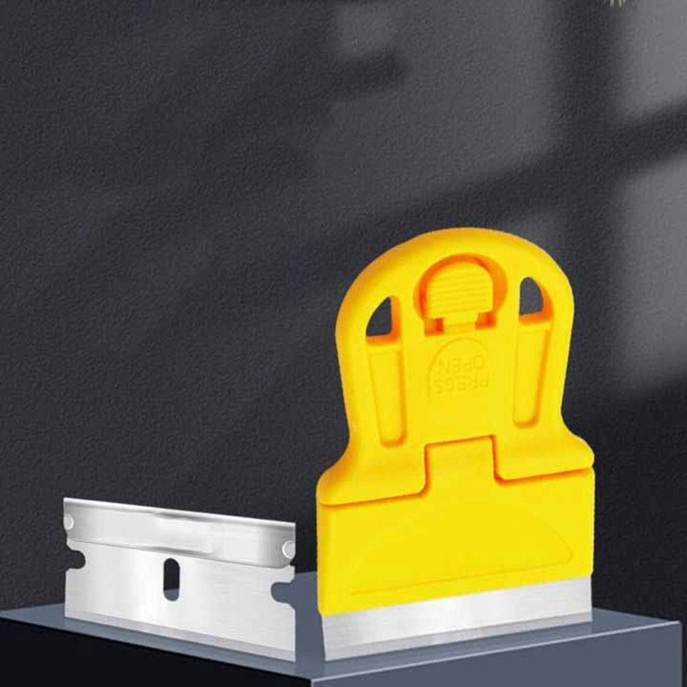 Steel Blade Squeegee Plastic Cleaner Handy Scraper  Window Tinting