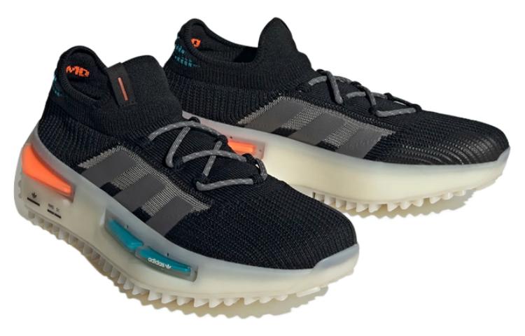 NMD_S1 Adidas Originals 'Черный Бирюзовый Оранжевый' FZ5706