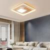 Роскошный современный квадратный светодиодный потолочный светильник с 3 вариантами цветовой температуры Премиум-дизайн для спальни, столовой, гостиной, кухни