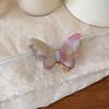 Nostalgie Side Bang Hair Clip, Three-Dimensional Butterfly Decor Hairpin, Acetate Plate Accessories for Secure Bangs And Half-Tied