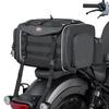 KEMIMOTO Seat Bag with Expandable Touring Bag with Rain Motorcycle Rear Not Easy To Motorcycle Suitable for Most Function, 25-30L, Cover, Bag, Deform,
