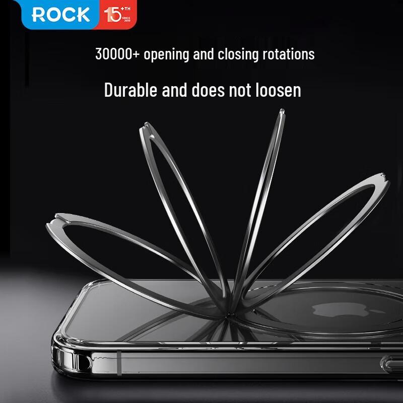 ROCK Crystal Shield Magnetic Stand Case