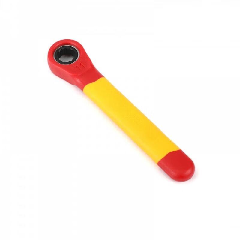 Gangdun Dual-Color Insulated Spline Ratchet Wrench