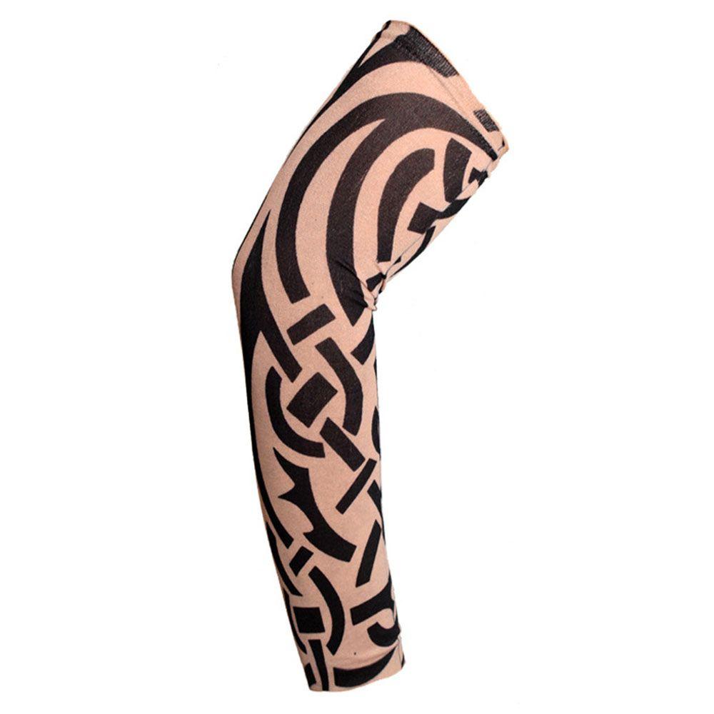 Спортивная защита от ультрафиолета, баскетбольная накладка на руку, татуировка, рукава, защита от солнца, цветочные рукава