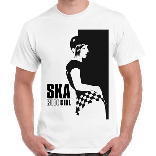 Rude Girl Ska Music Cool Vintage Retro Unisex T-Shirt